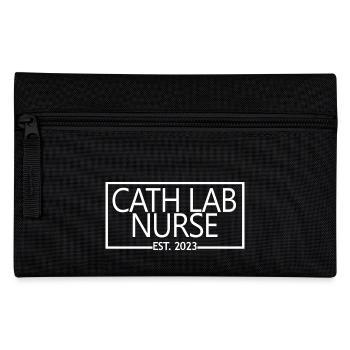 Cath Lab Nurse Est. 2023 Diplom-Krankenpflegeschüler - Federtasche - Schwarz - Vorne