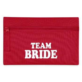 Team bride - Federtasche - Rot - Vorne