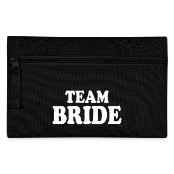 Team bride - Federtasche - Schwarz - Vorne