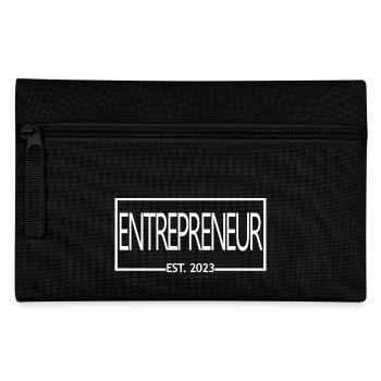 Entrepreneur Est. 2023 Graduated Entrepreneur Gift - Pencil Case - black - Front