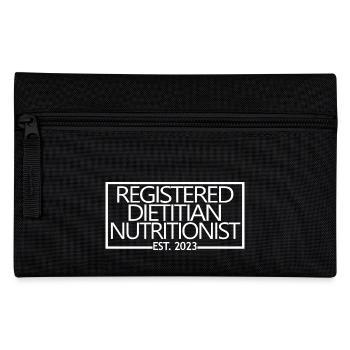 Registered Dietitian Nutritionist Est. 2023 - Pencil Case - black - Front
