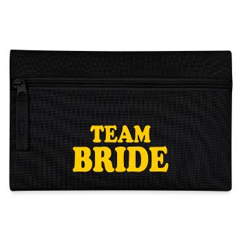 Team bride - Federtasche - Schwarz - Vorne