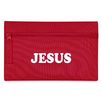 Jesus - Trousse - rouge - Devant