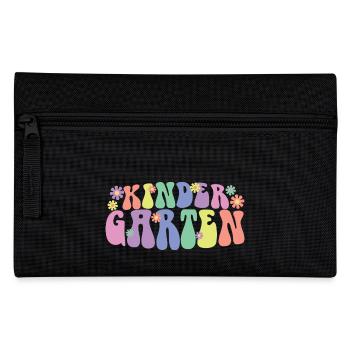 Cute Kindergarten Cool Pre-K Teacher & Pupils Gift - Pencil Case - black - Front