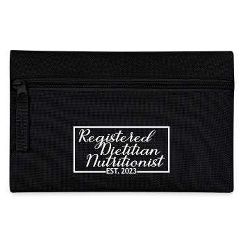 Registered Dietitian Nutritionist Est. 2023 - Pencil Case - black - Front