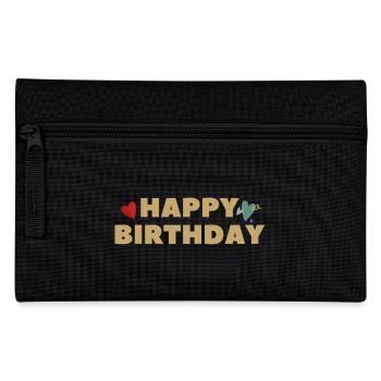 Bonne idée cadeau d’anniversaire - Trousse - noir - Devant