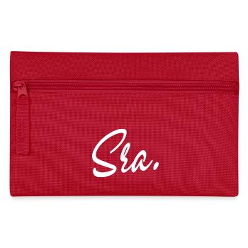 Sra. Engagement Bride To Be Wedding Bridal Shower - Pencil Case - red - Front