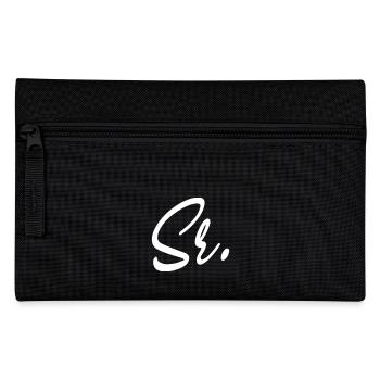 Sr. Engagement Gift Groom To Be Wedding Party - Pencil Case - black - Front