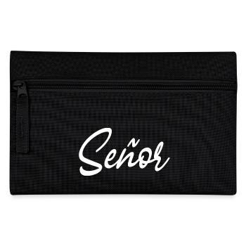 Señor Engagement Groom To Be Wedding Party - Pencil Case - black - Front
