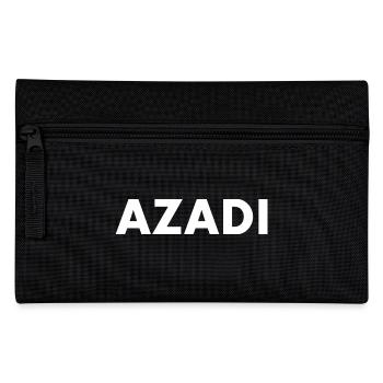 Azadi - Federtasche - Schwarz - Vorne