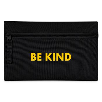 Be kind - Pencil Case - black - Front