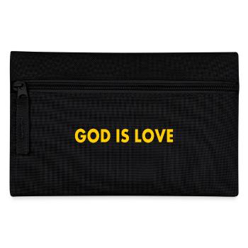 God is love - Trousse - noir - Devant