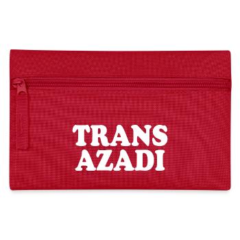 Trans azadi - Federtasche - Rot - Vorne