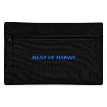 MAMA. MUTTERTAG. SCHÖNEN MUTTERTAG. LIEBE - Federtasche - Schwarz - Vorne