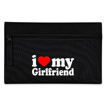 I love my girlfriend - Trousse - noir - Devant