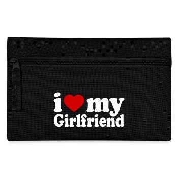 I love my girlfriend - Trousse - noir - Devant