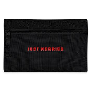 ICH HABE GERADE GEHEIRATET. Junggesellinnenabschied. VALENTINSTAG. PAAR - Federtasche - Schwarz - Vorne