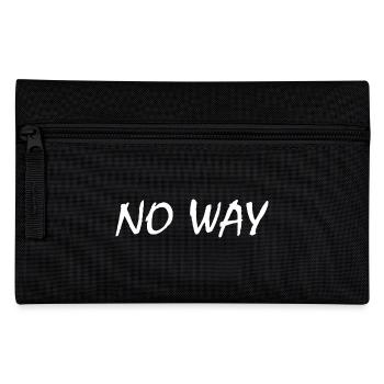 No way - Pencil Case - black - Front
