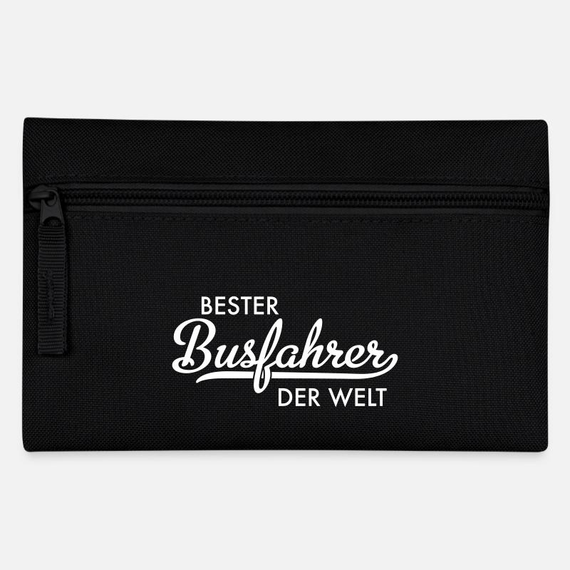 Bester Busfahrer der Welt - Federtasche - Schwarz