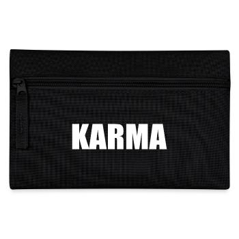 Karma - Federtasche - Schwarz - Vorne