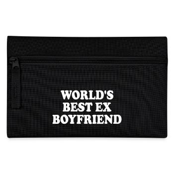 world's best ex boyfriend - Pencil Case - black - Front