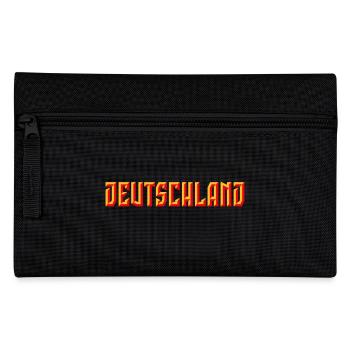 Lettrage Allemagne (Relief / 3D / 2C) - Trousse - noir - Devant
