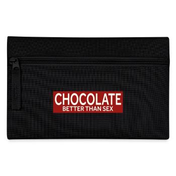 CHOCOLATE - BETTER THAN SEX - Pencil Case - black - Front