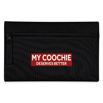 MY COUCHIE DESERVES BETTER - Federtasche - Schwarz - Vorne
