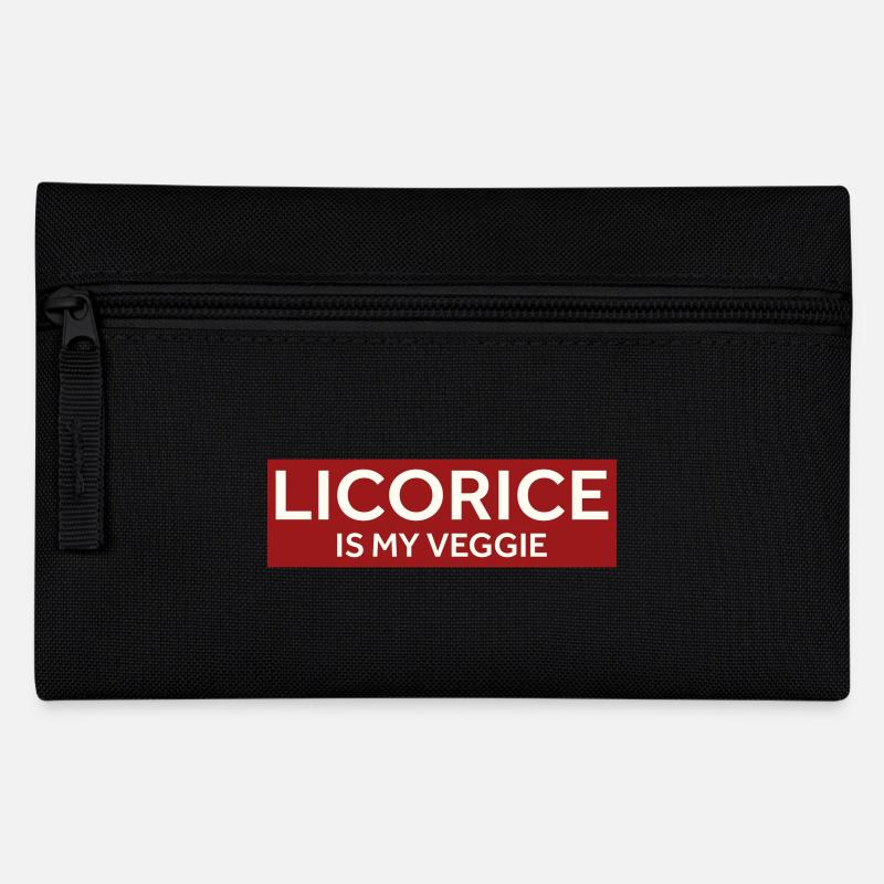LA RÉGLISSE EST MON LÉGUME - Trousse - noir