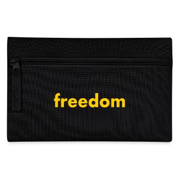Freedom - Pencil Case - black - Front