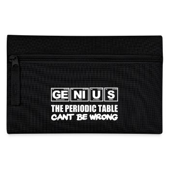 Génie, le tableau périodique ne peut pas se tromper - Trousse - noir - Devant