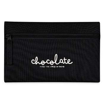 LE CHOCOLAT FAIT TOURNER LE MONDE - Trousse - noir - Devant