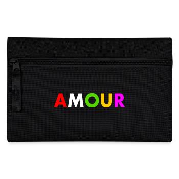 Amour - Pencil Case - black - Front