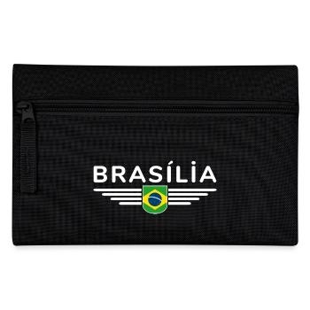 Brasília T-shirt for fans and travelers - Pencil Case - black - Front
