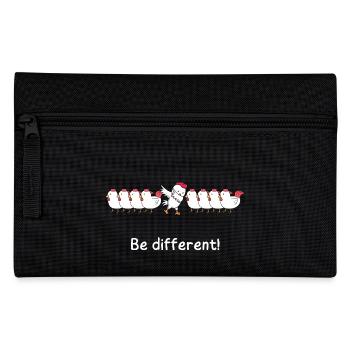Be Different - Sei anders! Tanz aus der Reihe! - Federtasche - Schwarz - Vorne