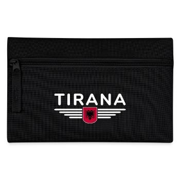 Tirana Design – Heart of Albania - Pencil Case - black - Front