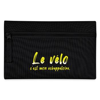 Bicycle Bicycle Bicycle Bike Biker MTB 3 - Pencil Case - black - Front