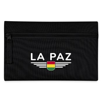 La Paz Bolivia Fans T-Shirt Design - Pencil Case - black - Front