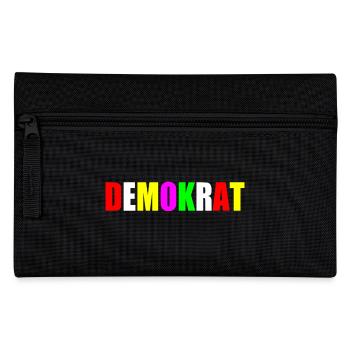 Demokrat - Federtasche - Schwarz - Vorne