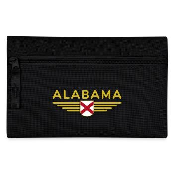 Alabama Fan T-Shirt – USA Style - Pencil Case - black - Front