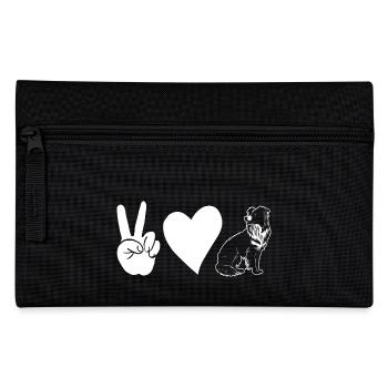 Border Collie - Trousse - noir - Devant