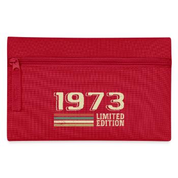 Nées en 1973 anniversaire 1973 Vintage 1973 - Trousse - rouge - Devant
