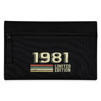 Jahrgang 1981 Geburtstag 1981 Jahrgang 1981 - Federtasche - Schwarz - Vorne
