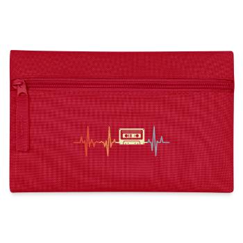 Herzlinie 80s cassette - Pencil Case - red - Front