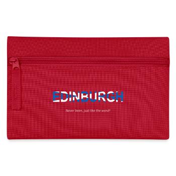 Édimbourg Mot humoristique Art Design - Trousse - rouge - Devant