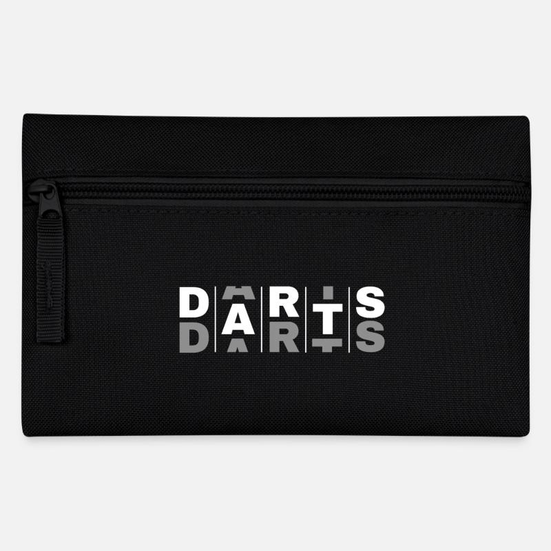 Dart,DARTS - Pencil Case - black