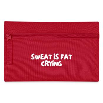 La sueur est grasse pleurant - Trousse - rouge - Devant