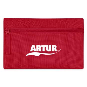 Geschenk Artur - Federtasche - Rot - Vorne