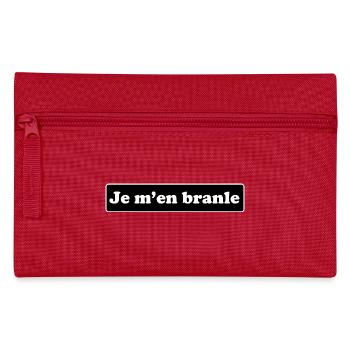 Ich Bewegung - Federtasche - Rot - Vorne