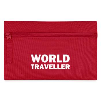 Voyageur du monde - Trousse - rouge - Devant